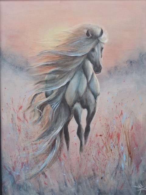 "Ефир 2", акрил, 30/40